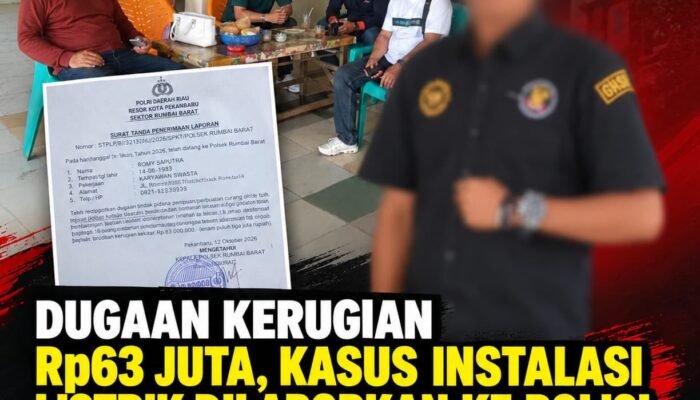 Diduga rugikan warga Rp63 juta, AS dilaporkan ke polisi! Kuasa hukum desak Polsek Rumbai Barat bertindak