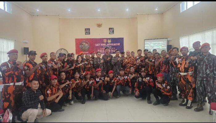Tebarkan Kemanusiaan Sempena HUT KORPASGAT ( TNI ) ke-79, Komandan KOTI Mahatidana MPC PP Kota Pekanbaru Ikuti Aksi Donor Darah