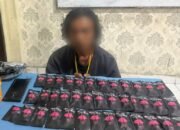 Operasi Sarang Narkoba (OSN) ,Satresnarkoba Polres Siak Bekuk Kurir Etomidate di Perawang, 38 Paket Barang Bukti Diamankan